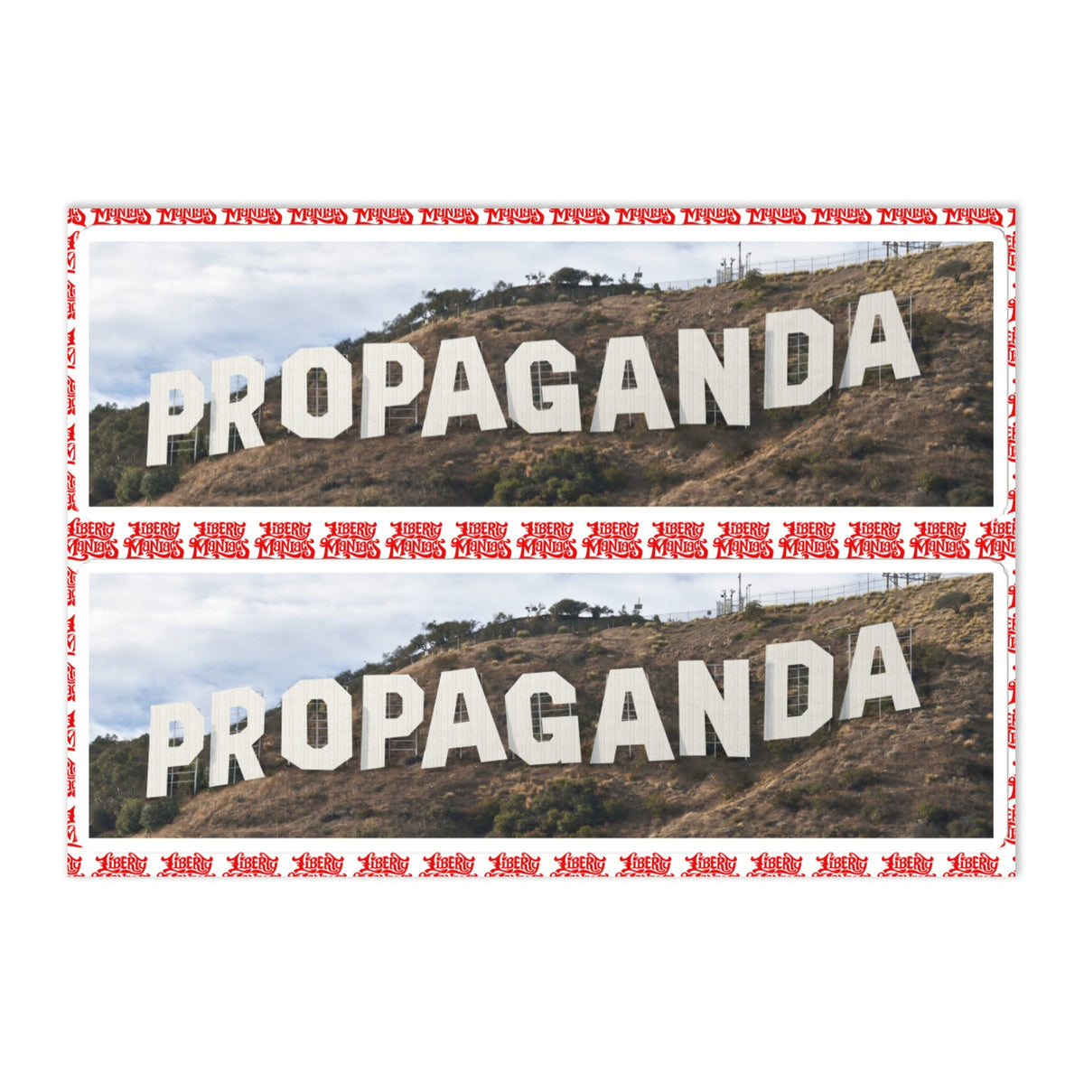Hollywood Propaganda Sticker Set