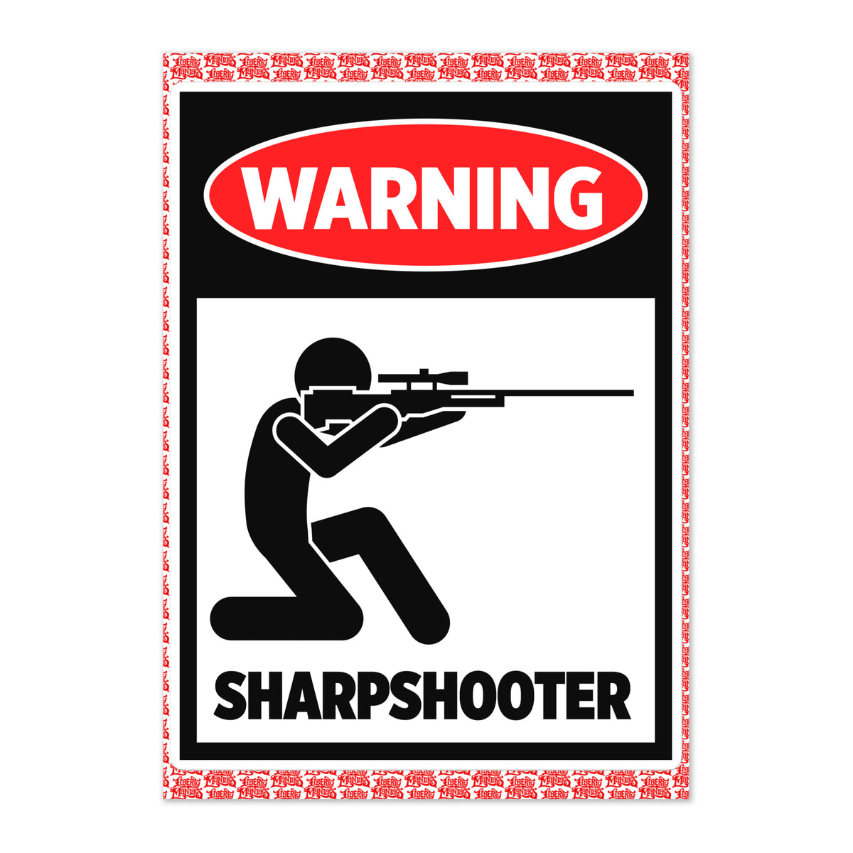 Sharpshooter Warning Jumbo sheet