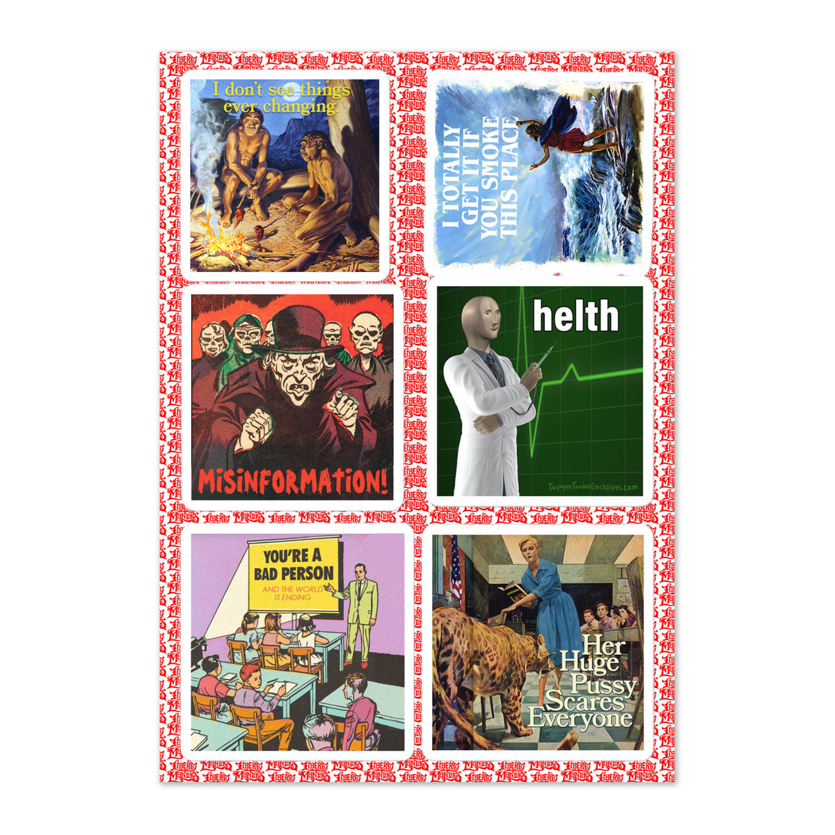 Idiocratic Sticker Sheet