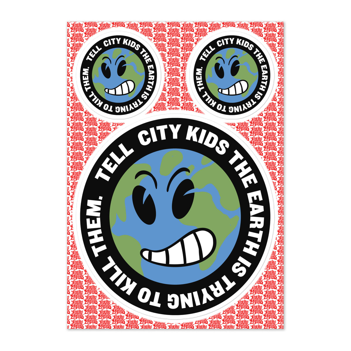Tell City Kids Sticker Sheet