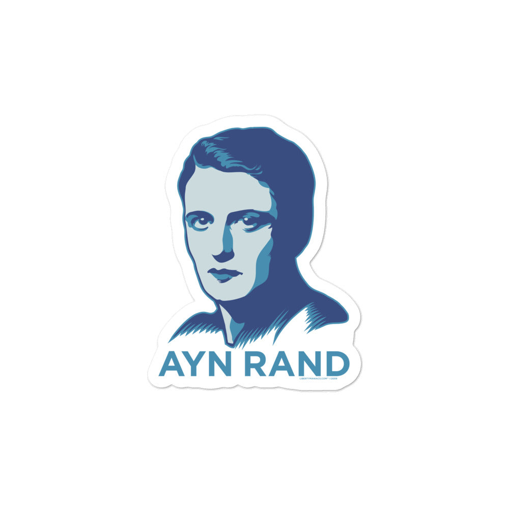 Ayn Rand Sticker