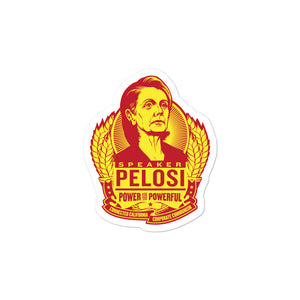 Pelosi Power for the Powerful Sticker