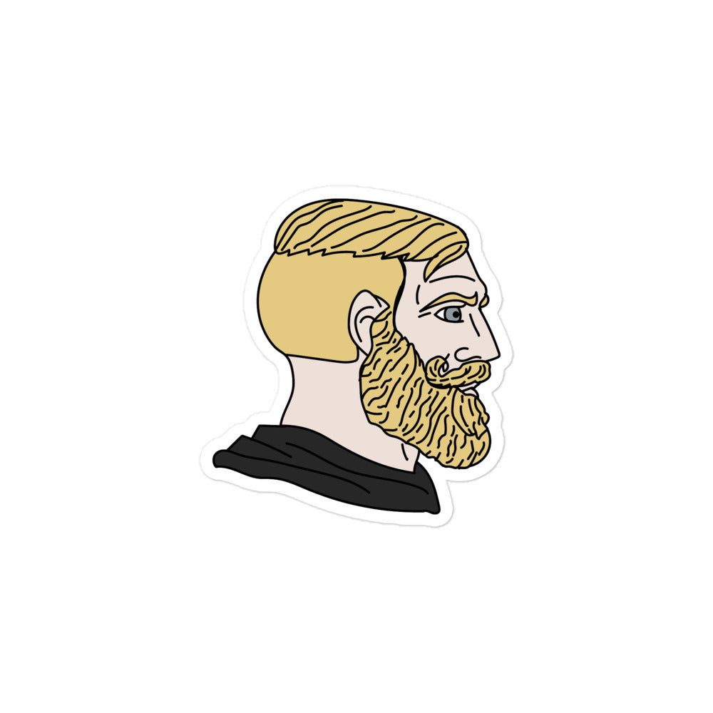 Chad Sticker Facing Right