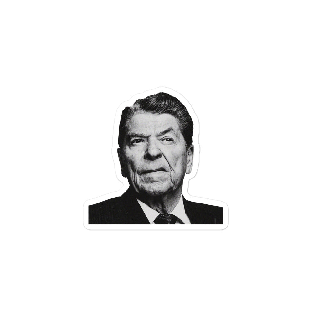 Annoyed Ronald Reagan Sticker