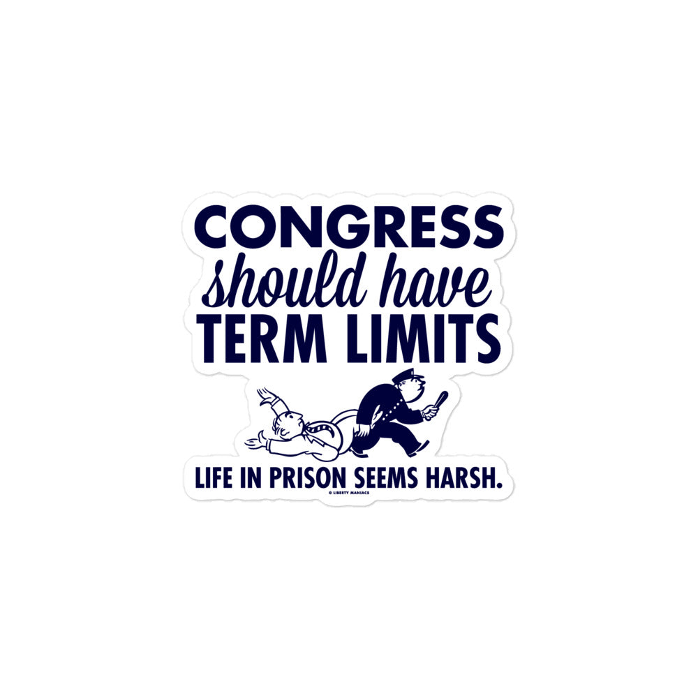 Congressional Term Limits Sticker