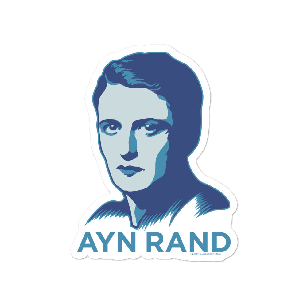 Ayn Rand Sticker