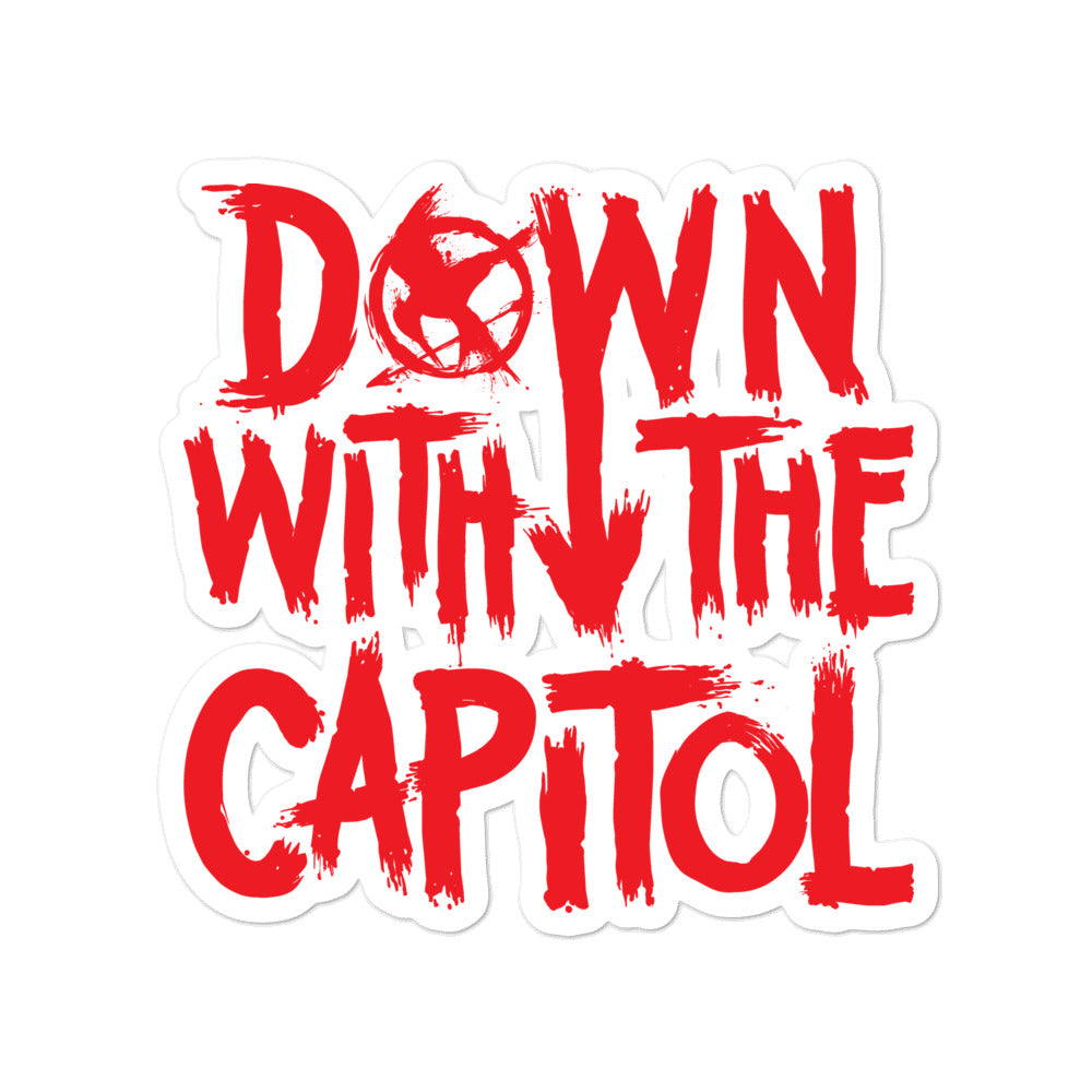 Down With the Capitol Sticker