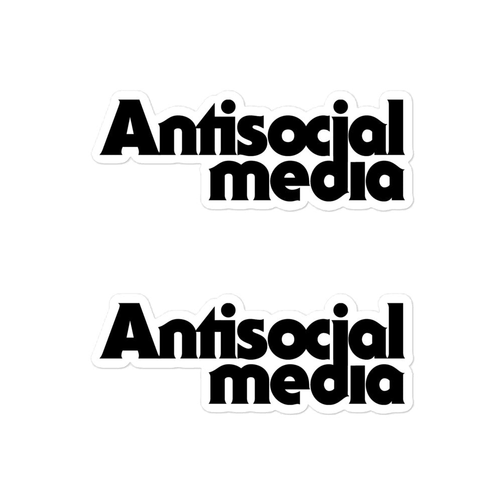 Antisocial Media Stickers