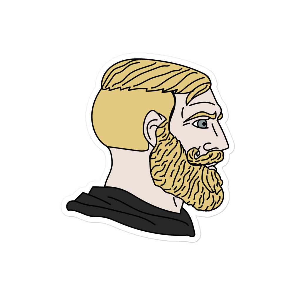 Chad Sticker Facing Right