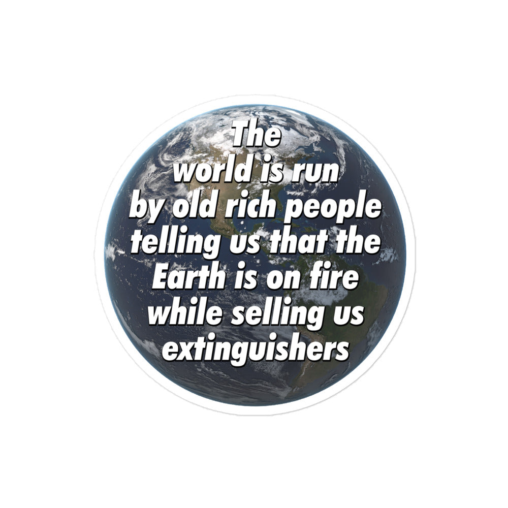 Elitist Globalism Sticker