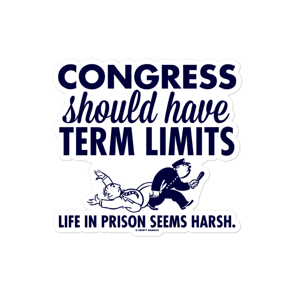 Congressional Term Limits Sticker