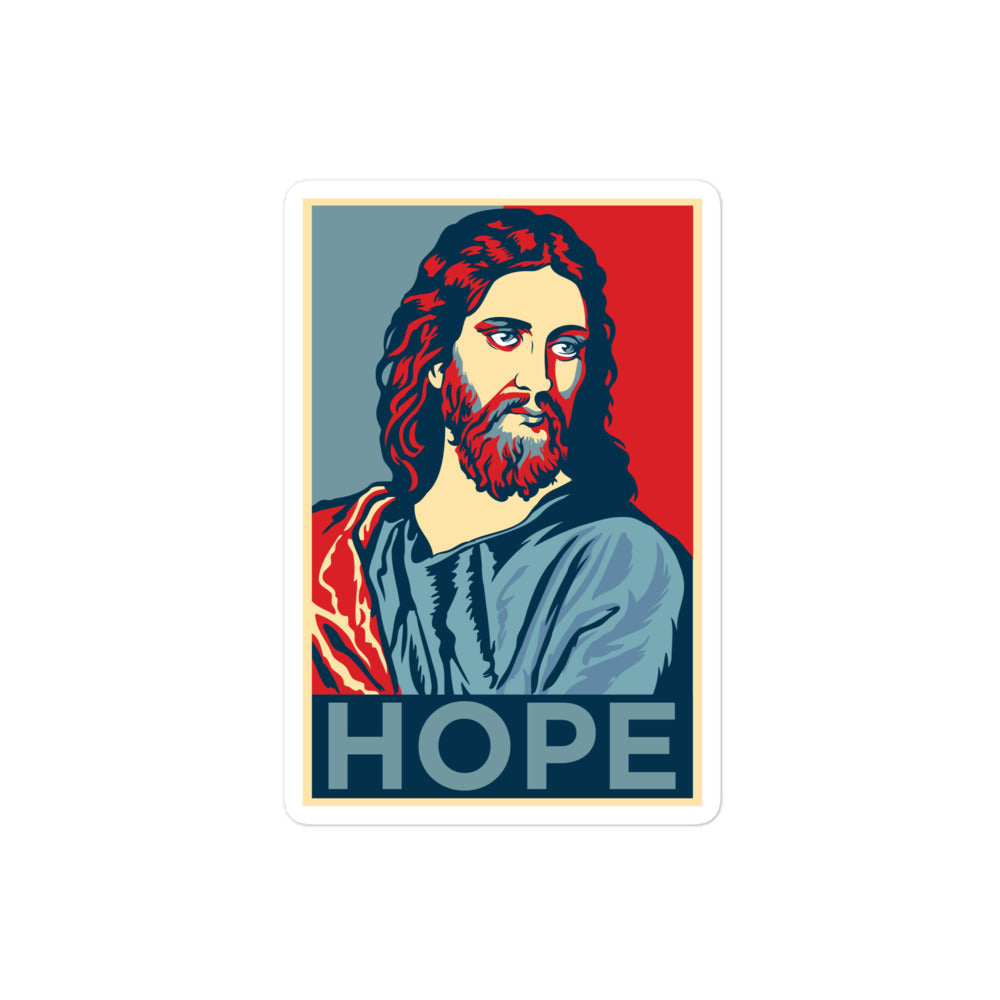 Jesus Hope Sticker - Liberty Maniacs