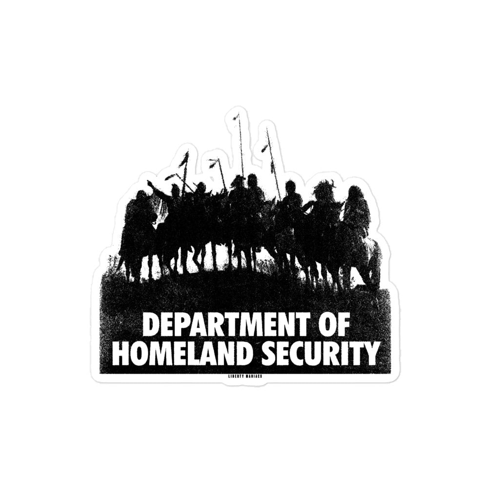 Original Department of Homeland Security Sticker