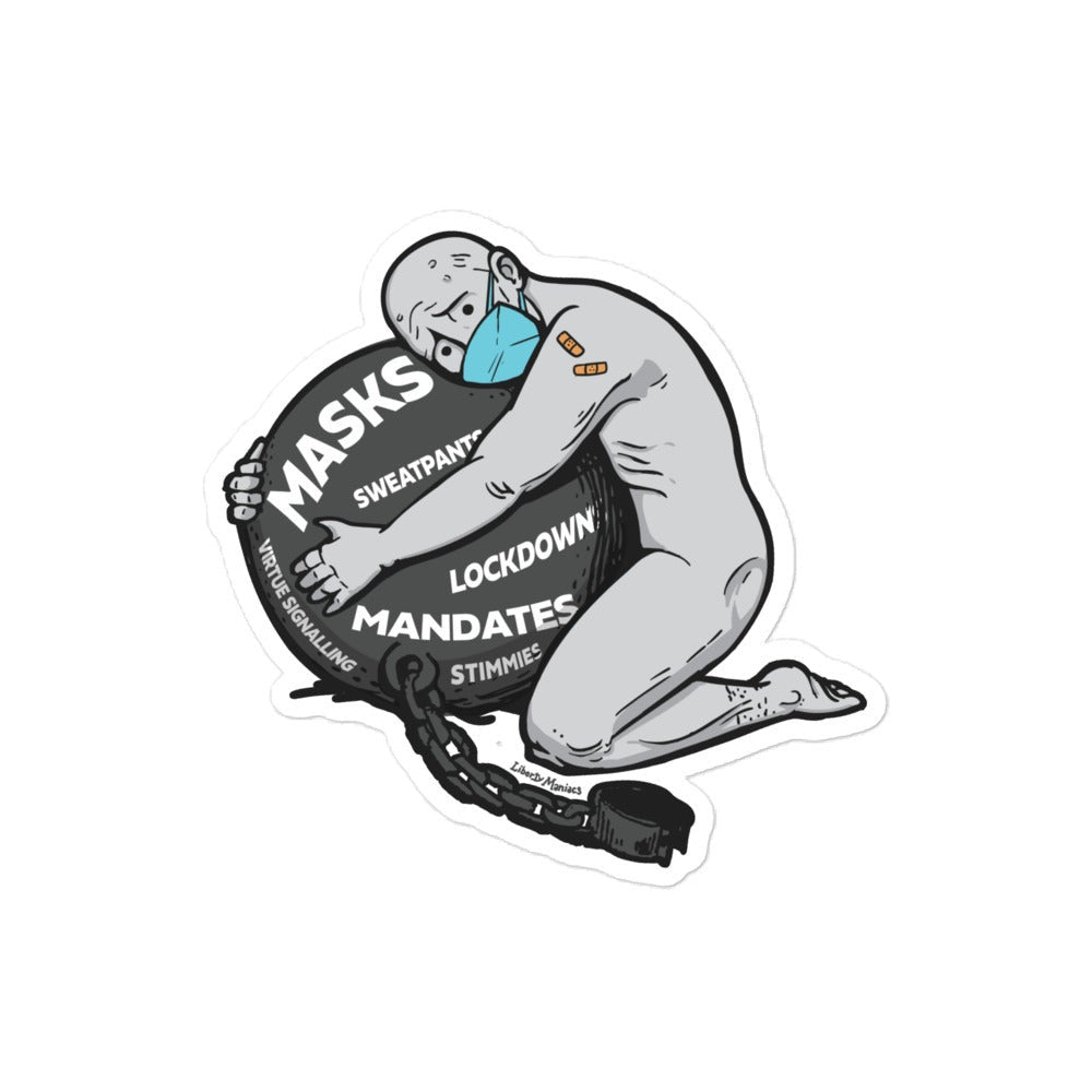 Mandate NPC Ball and Chain Sticker