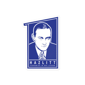Henry Hazlitt Economics in One Lesson Sticker