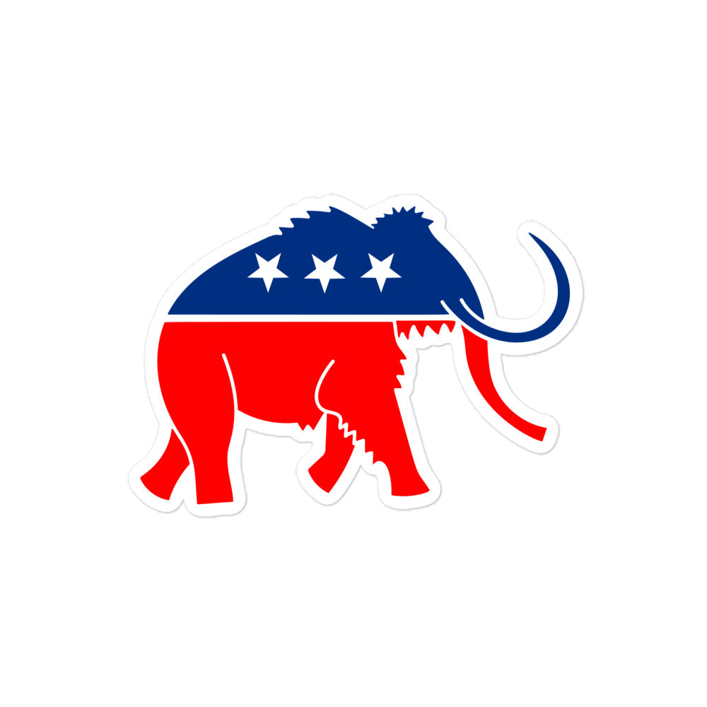 Paleo Wooly Mammoth Sticker