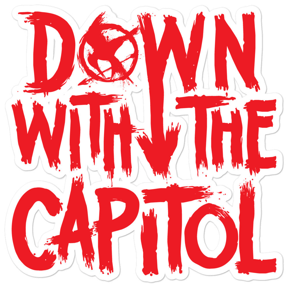Down With the Capitol Sticker