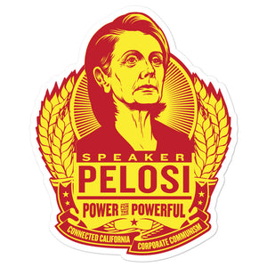 Pelosi Power for the Powerful Sticker