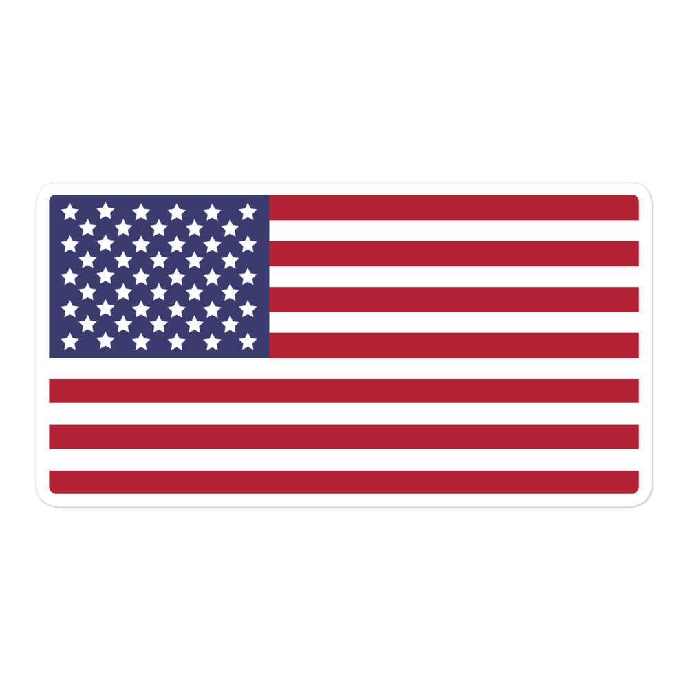 American Flag Sticker