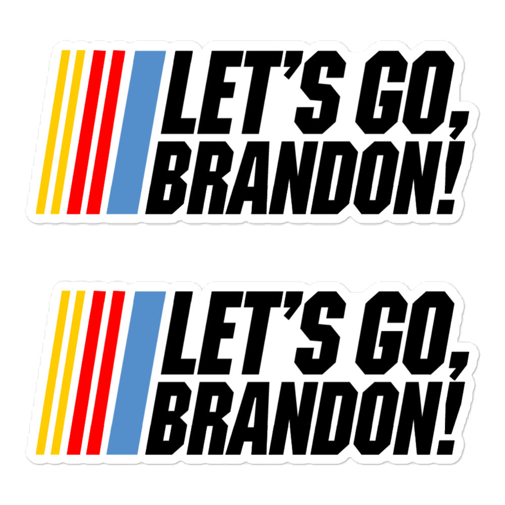 Let's Go Brandon LGB Racing stickers - Liberty Maniacs