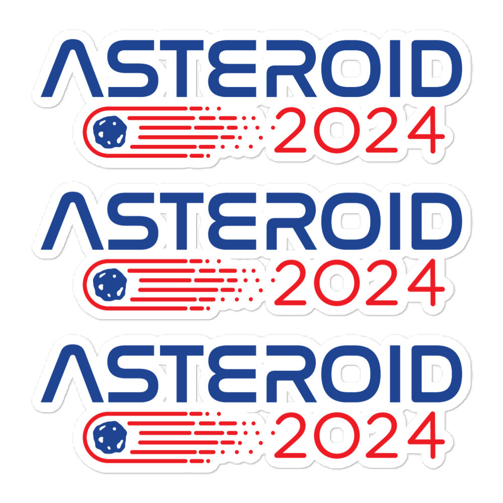 Asteroid 2024 Sticker Set