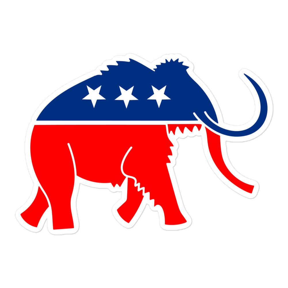 Paleo Wooly Mammoth Sticker