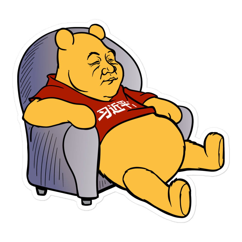 Xi Jinping Bear Sticker - Liberty Maniacs