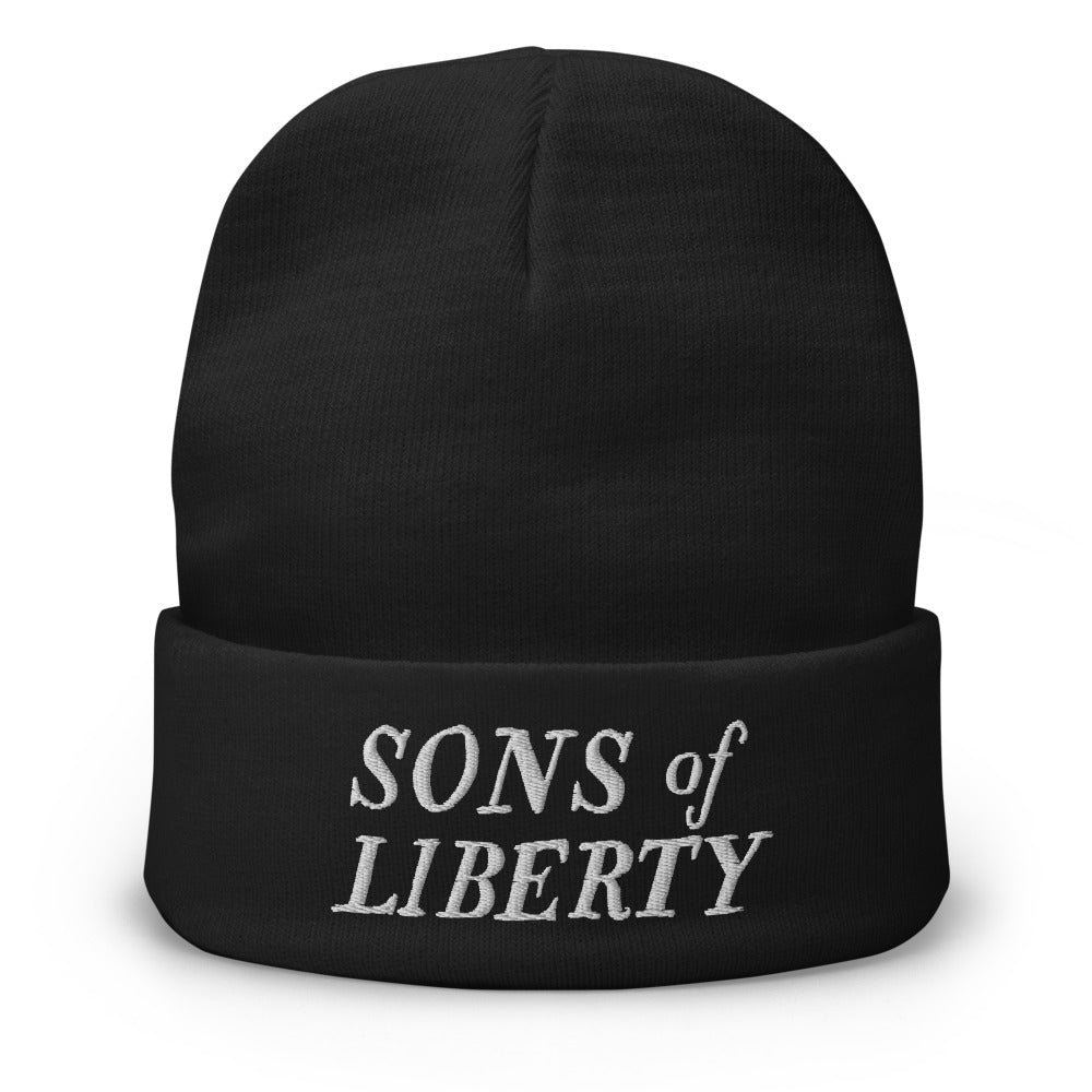 Sons of Liberty Embroidered Beanie
