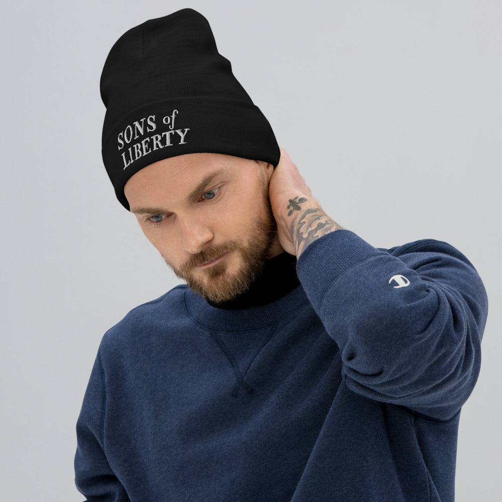 Sons of Liberty Embroidered Beanie