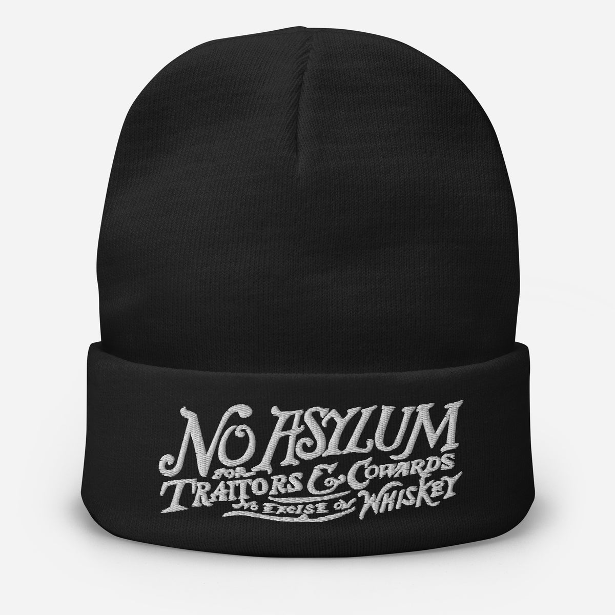 Whiskey Rebellion Embroidered Beanie