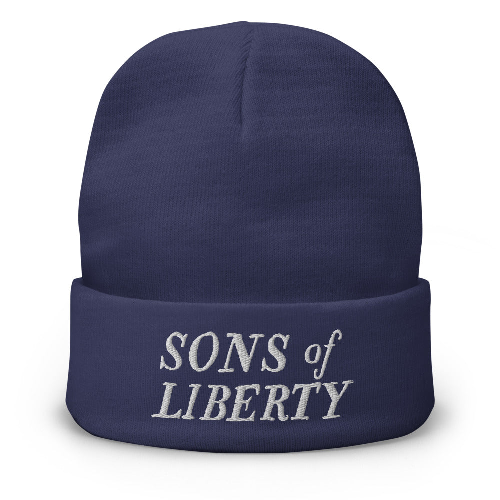 Sons of Liberty Embroidered Beanie