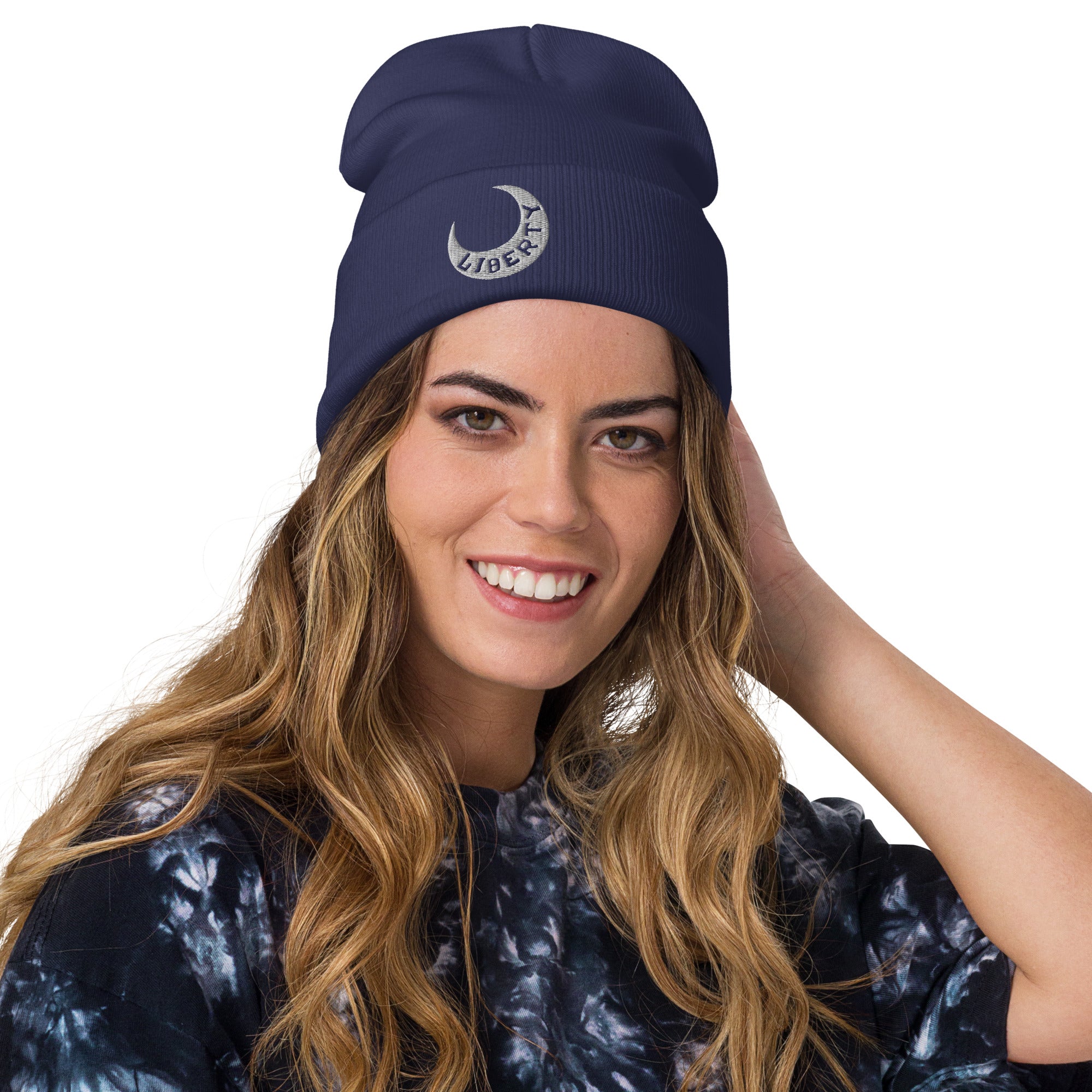 Moultrie Liberty Flag Embroidered Beanie