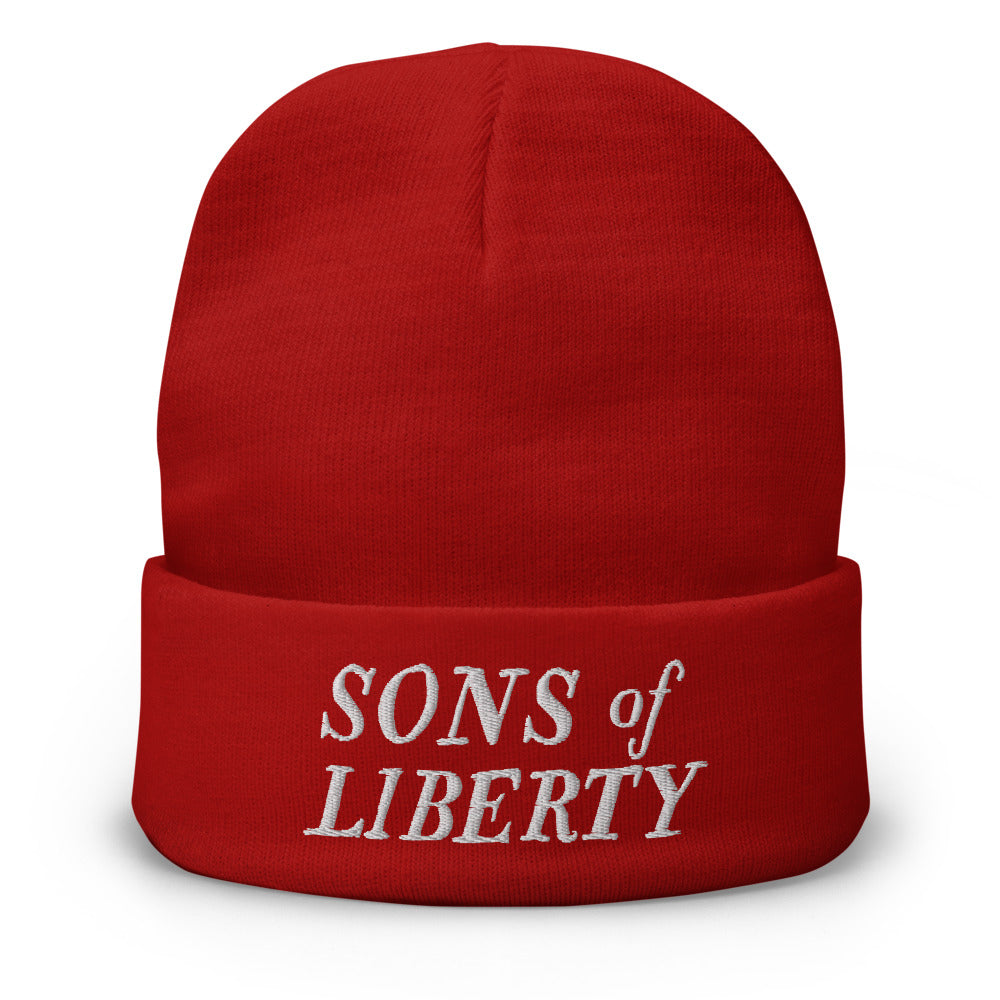 Sons of Liberty Embroidered Beanie