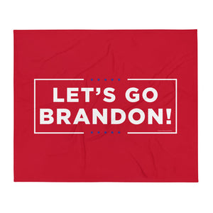 Let's Go Brandon Stadium Blanket
