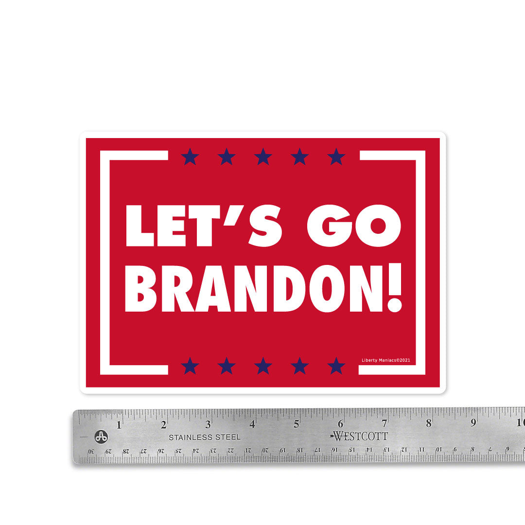 Let&#39;s Go Brandon Mega Sticker