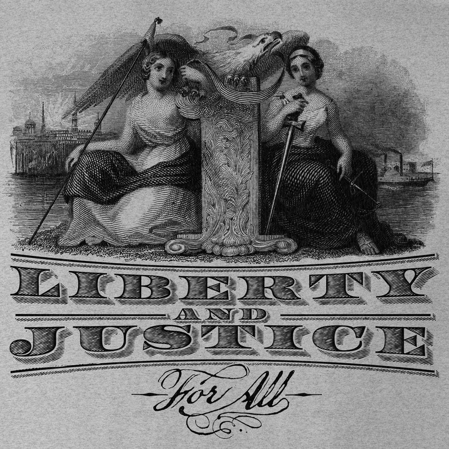 Liberty and Justice For All Graphic T-Shirt