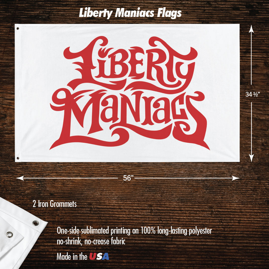 Thomas Jefferson Liberty Begins With You Wall Flag