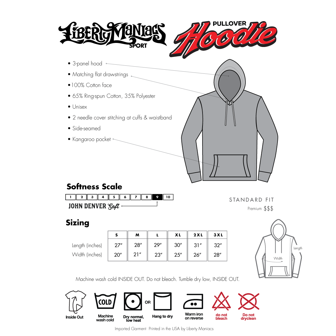 Davos Lizard People Embroidered Logo Hoodie - Liberty Maniacs