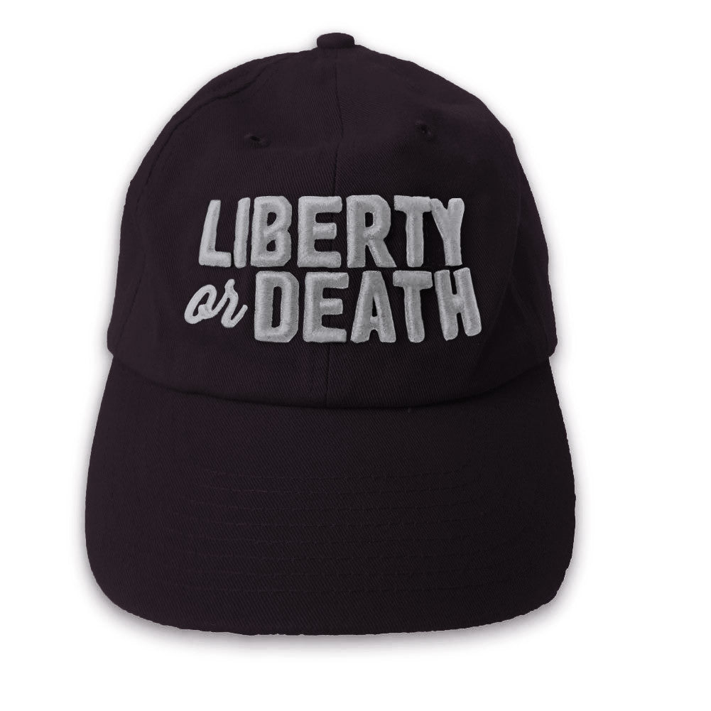 Liberty or Death Embroidered 3D Puff Dad Hat