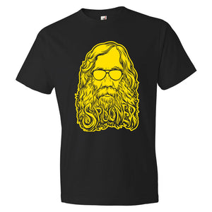 Lysander Spooner Freedom Beard Graphic Black  Tshirt