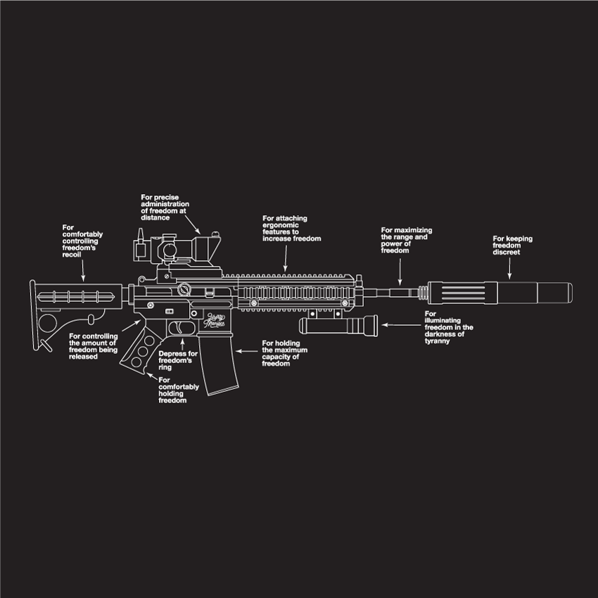 Components of Freedom Unisex Hoodie