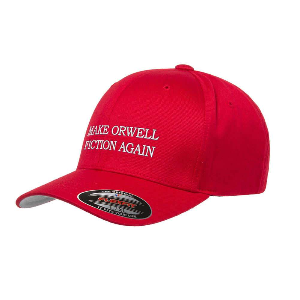 Make Orwell Fiction Again Flexfit Twill Cap