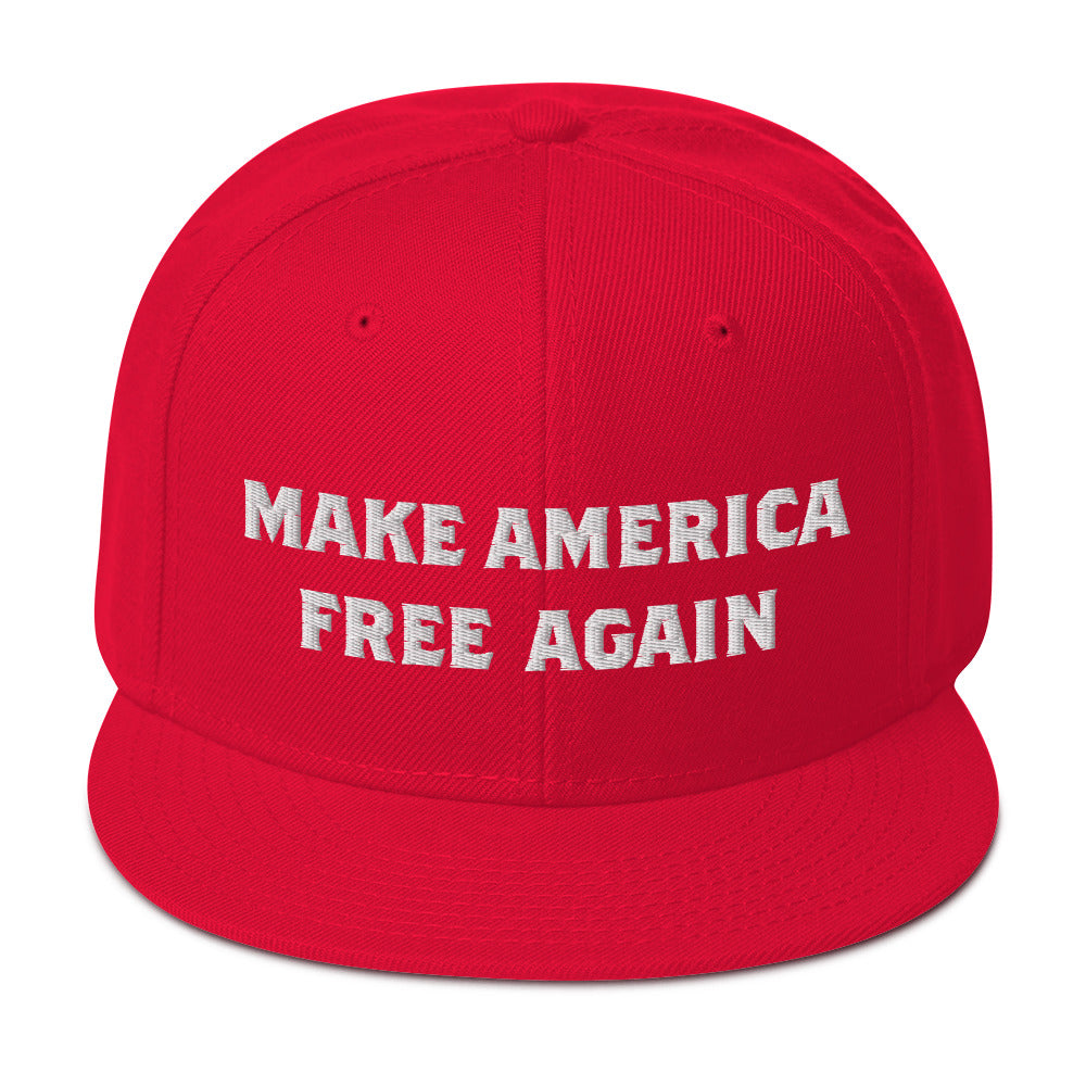 Make America Free Again Snapback Hat