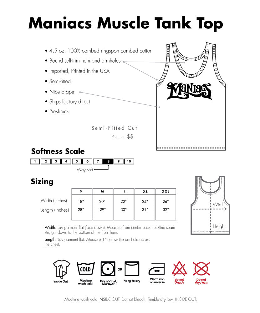 Right To Bare Arms Fine Jersey Tank Top