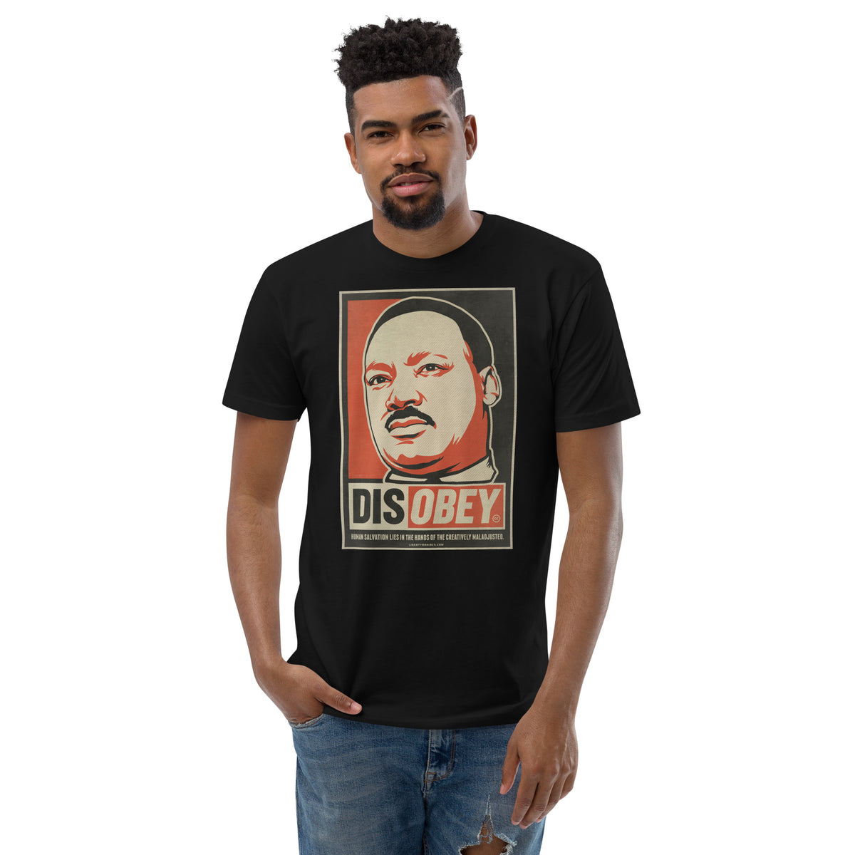 Martin Luther King Disobey Graphic T-Shirt