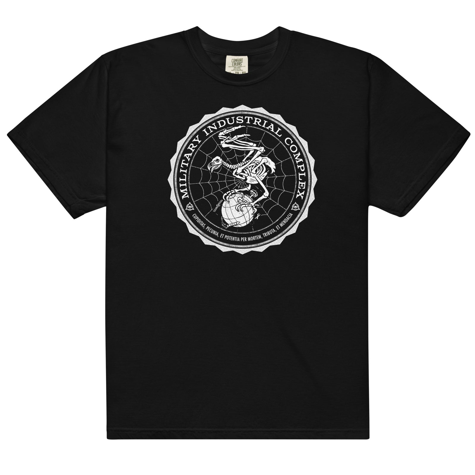 Military Industrial Complex Men’s Garment-dyed Heavyweight Graphic T-Shirt