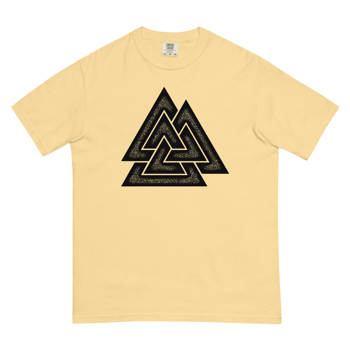 Valknut Men’s garment-dyed heavyweight T-Shirt