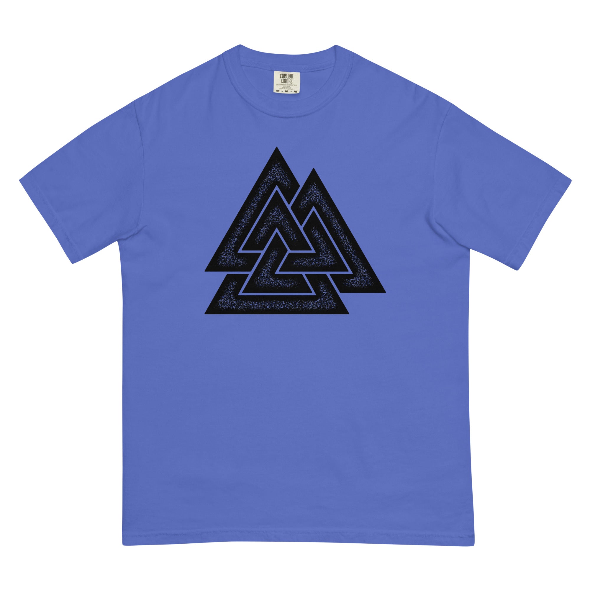 Valknut Men’s garment-dyed heavyweight T-Shirt
