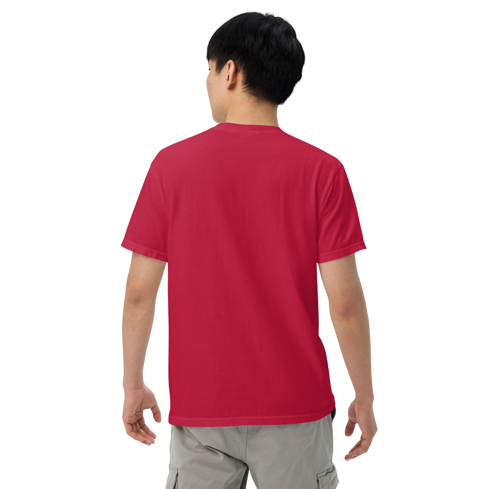 Wuhan Institute of Virology Men’s Garment-dyed Heavyweight T-shirt