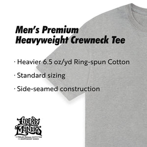 Thomas Jefferson With An M4 Men’s Heavyweight Men's T-Shirt
